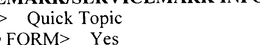QUICK TOPIC trademark