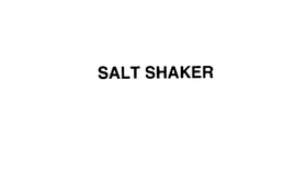 SALT SHAKER trademark