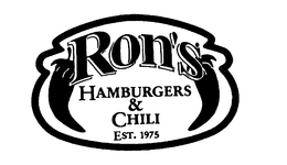 RON'S HAMBURGERS & CHILI EST. 1975 trademark
