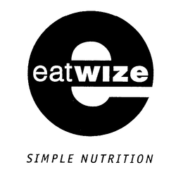 E EATWIZE SIMPLE NUTRITION trademark