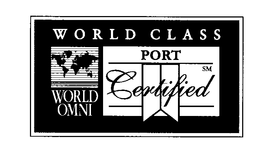 WORLD OMNI PORT CERTIFIED trademark