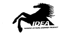 IDEA FERRARI OFFICIAL LICENSED PRODUCT trademark