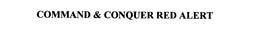 COMMAND & CONQUER RED ALERT trademark