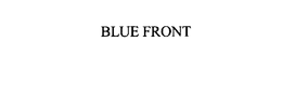 BLUE FRONT trademark