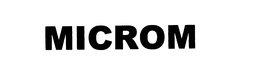 MICROM trademark