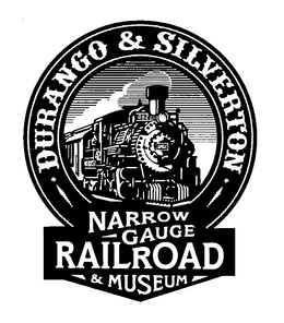 DURANGO & SILVERTON NARROW GAUGE RAILROAD & MUSEUM trademark