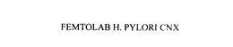 FEMTOLAB H. PYLORI CNX trademark