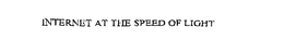INTERNET AT THE SPEED OF LIGHT trademark