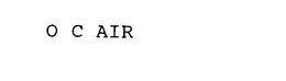 O C AIR trademark