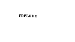 PRELUDE trademark