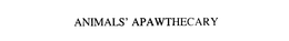 ANIMALS' APAWTHECARY trademark