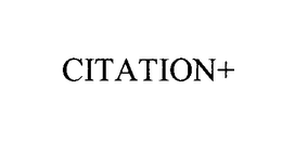 CITATION+ trademark