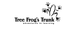 TREE FROG'S TRUNK ADVENTURES IN LEARNING trademark