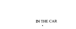 IN THE CAR trademark