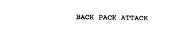 BACK PACK ATTACK trademark
