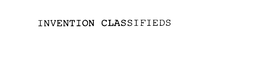 INVENTION CLASSIFIEDS trademark
