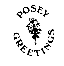POSEY GREETINGS trademark