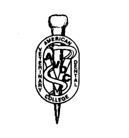 V AVDC AMERICAN VETERINARY DENTAL COLLEGE trademark