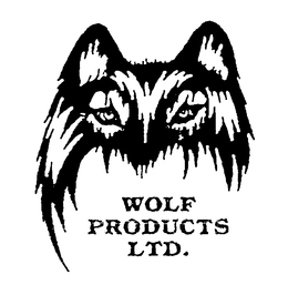 WOLF PRODUCTS LTD. trademark
