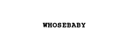 WHOSEBABY trademark
