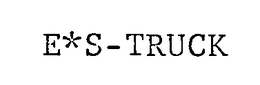 E*S-TRUCK trademark