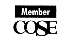 MEMBER COSE trademark