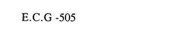 E.C.G -505 trademark