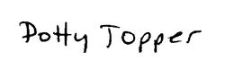 POTTY TOPPER trademark