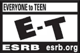 EVERYONE TO TEEN E-T ESRB ESRB.ORG trademark