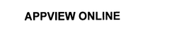 APPVIEW ONLINE trademark
