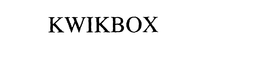 KWIKBOX trademark