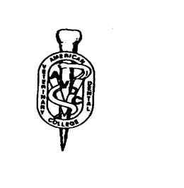 V AVDC AMERICAN VETERINARY DENTAL COLLEGE trademark