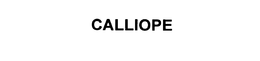 CALLIOPE trademark