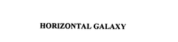 HORIZONTAL GALAXY trademark