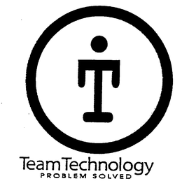 T TEAMTECHNOLOGY PROBLEM SOLVED trademark
