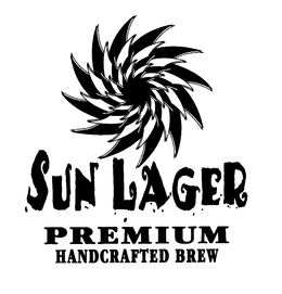 SUN LAGER PREMIUM HANDCRAFTED BREW trademark