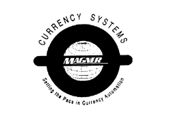 MAGNER CURRENCY SYSTEMS SETTING THE PACE IN CURRENCY AUTOMATION trademark