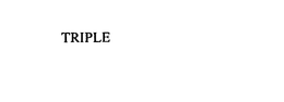 TRIPLE trademark