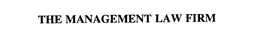 THE MANAGEMENT LAW FIRM trademark