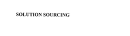 SOLUTION SOURCING trademark