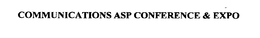 COMMUNICATIONS ASP CONFERENCE & EXPO trademark