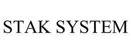 STAK SYSTEM trademark