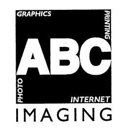 ABC IMAGING PHOTO GRAPHICS PRINTING INTERNET trademark