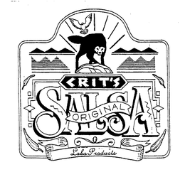 CRIT'S ORIGINAL SALSA LOBO PRODUCTS trademark