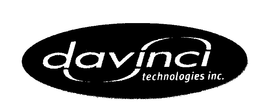 DAVINCI TECHNOLOGIES INC. trademark