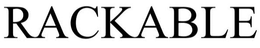 RACKABLE trademark