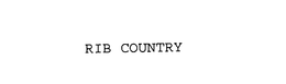 RIB COUNTRY trademark