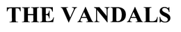 THE VANDALS trademark