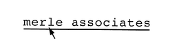 MERLE ASSOCIATES trademark