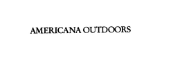 AMERICANA OUTDOORS trademark